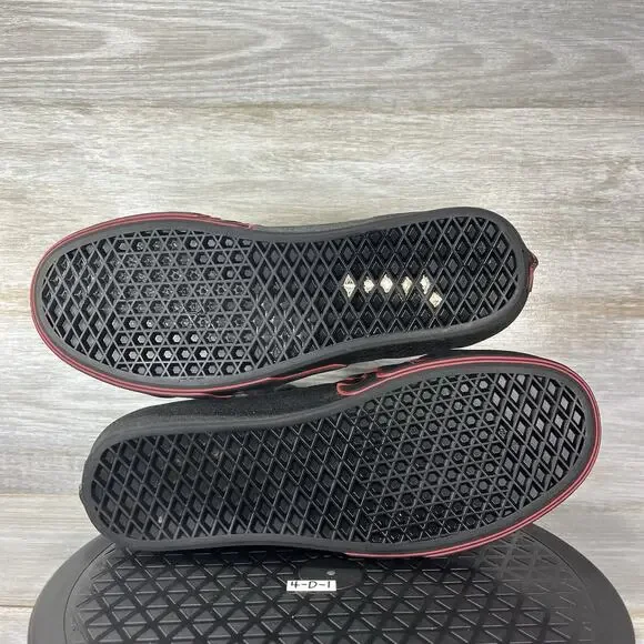 Vans Men’s Sk8-Hi Flame Black Suede High Top Sneakers Size 10 - Picture 8 of 8